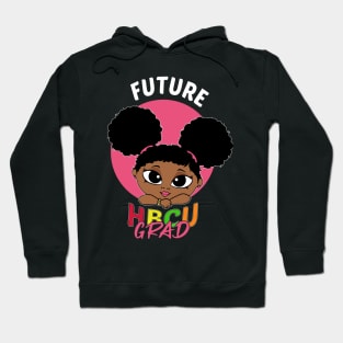 Future HBCU Grad History Black College Youth Kids Girl Hoodie